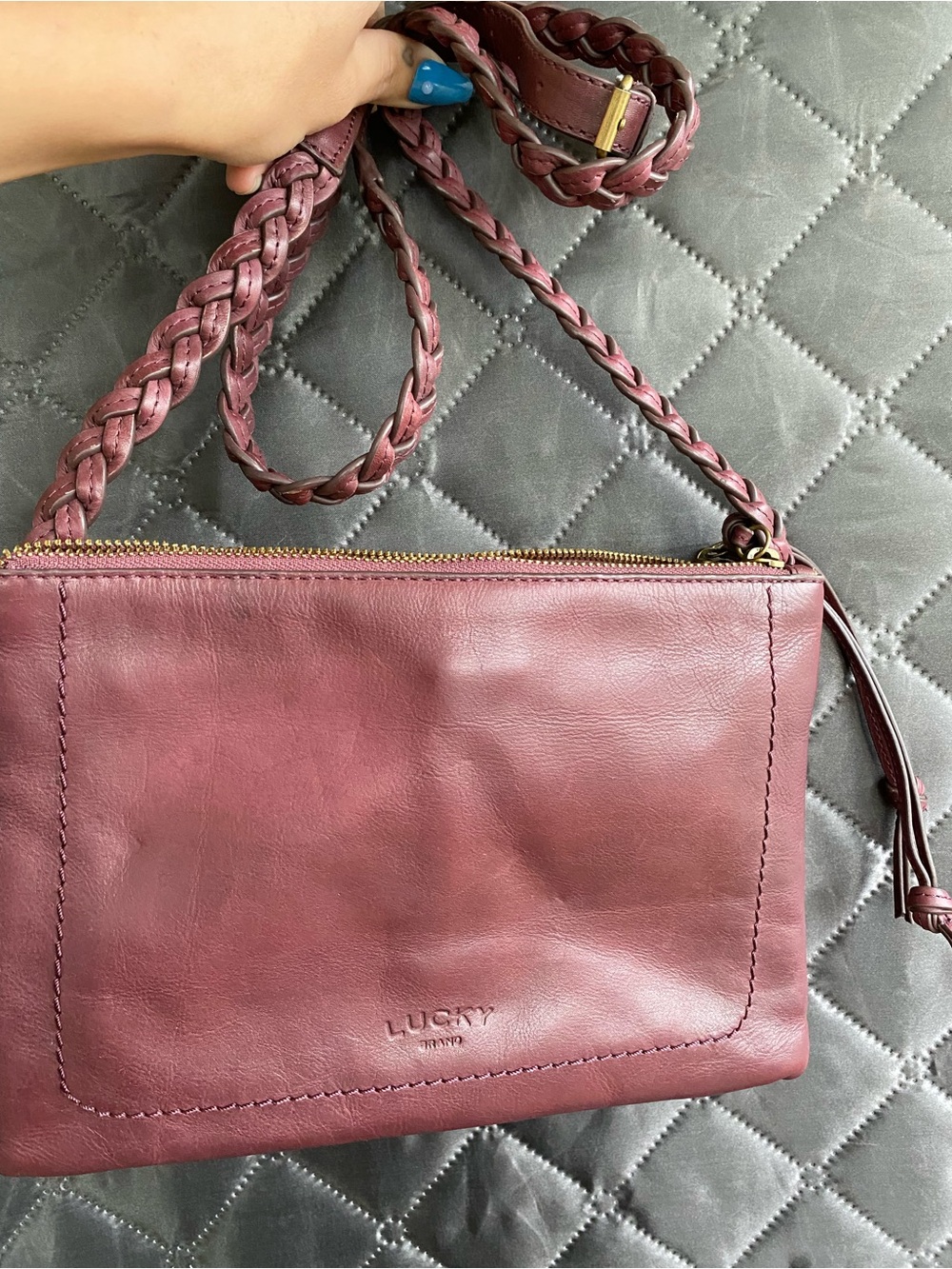 Lucky Brand Jema Leather Crossbody